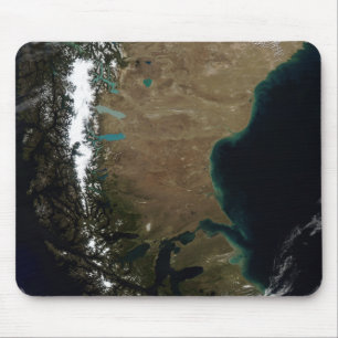 Mousepad O Chile e a região Patagonian de Argentina