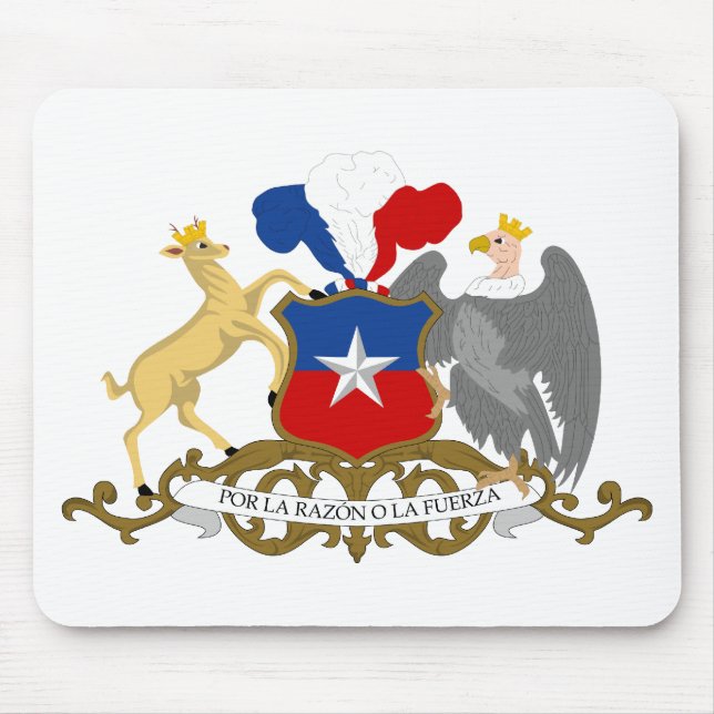 Mousepad O Chile, o Chile (Frente)