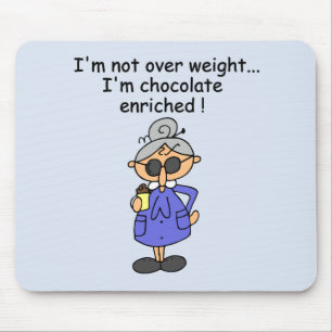 Mousepad O chocolate enriqueceu o humor