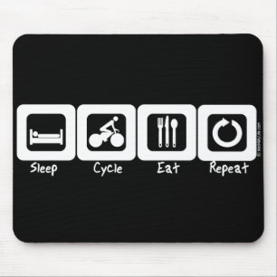 Mousepad O ciclo do sono come a repetição