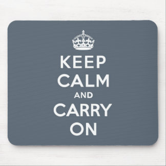 Mousepad O cinza de ardósia mantem a calma e continua