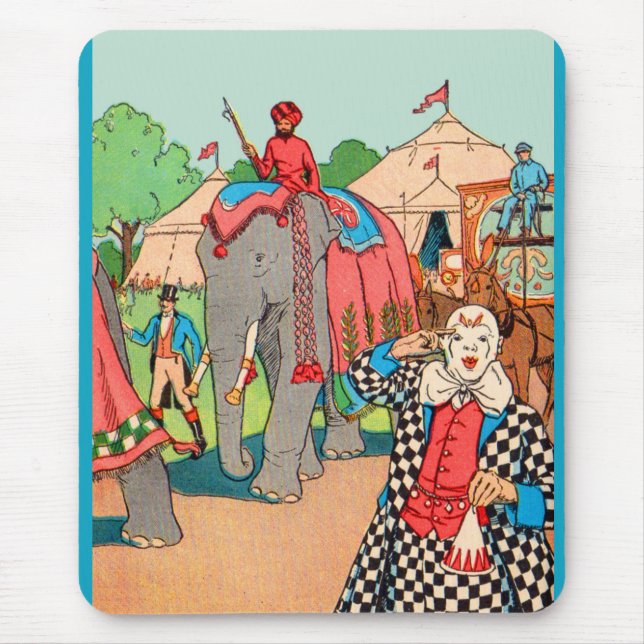 Mousepad O circo está vindo para a cidade (Frente)