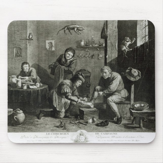 Mousepad O cirurgião do país (Frente)