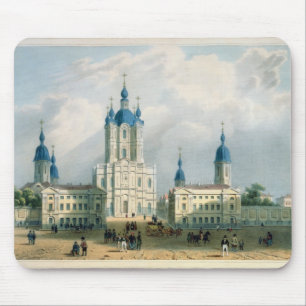 Mousepad O claustro de Smolny em St Petersburg