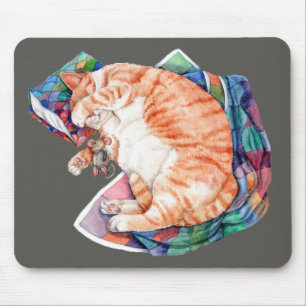 Mousepad O cochilo de inverno da Zoe