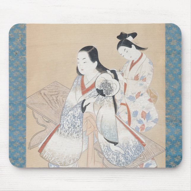 Mousepad O Coiffure do Courtesan, c.1700-14 (Frente)