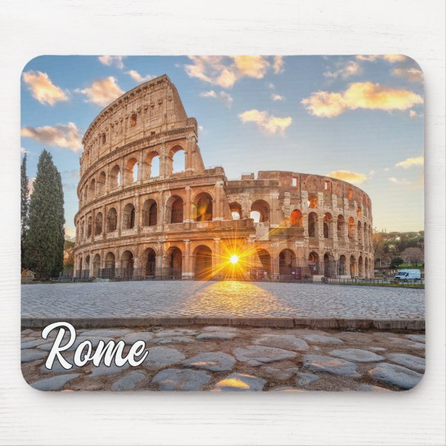 Mousepad O Coliseu, Em Roma, Itália (Frente)