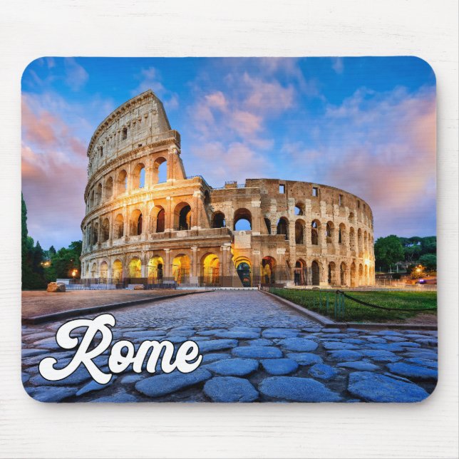 Mousepad O Coliseu, Roma, Itália (Frente)