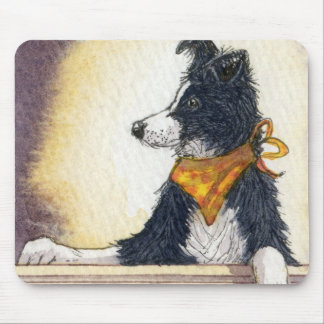 Mousepad O collie legal do vaqueiro mantem com cuidado um
