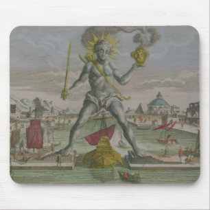 Mousepad O colosso do Rodes, detalhe do strad da estátua