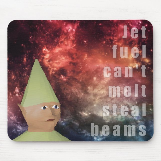 Mousepad O combustível para reactores não pode derreter (Frente)