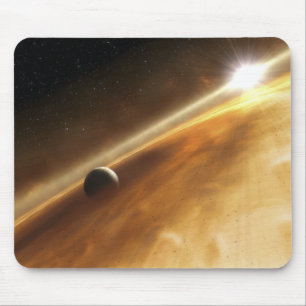 Mousepad O conceito do artista da estrela Fomalhaut