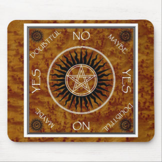 Mousepad O conselho da adivinhação do Pentagram de