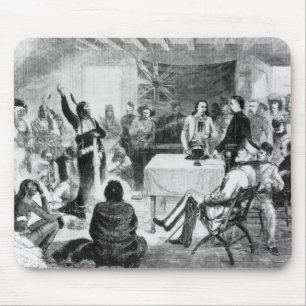 Mousepad O Conselho de Bull de assento, 1877