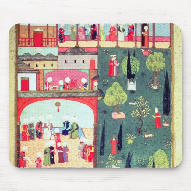 Mousepad O Conselho de Ministros no palácio de Topkapi (Frente)