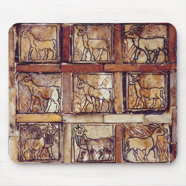 Mousepad O conselho do jogo, animais do campo e floresta (Frente)