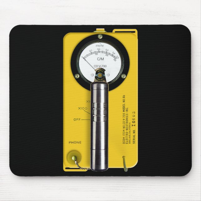Mousepad O contador Geiger Iconic CD V-700 (Frente)