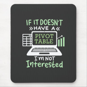 Mousepad O Contador Tem Uma Mesa Dinâmica