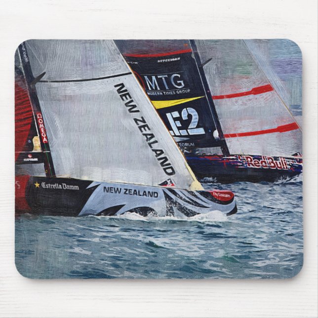 Mousepad O copo 2007 de América, Valência, espanha, (Frente)