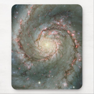 Mousepad O coração da galáxia do redemoinho