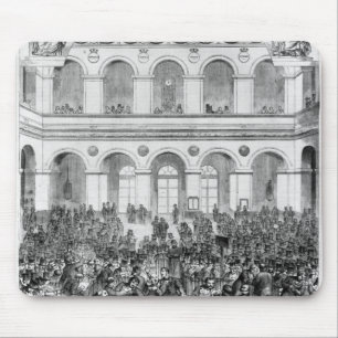 Mousepad O "Corbeille" na bolsa de Paris, 1873