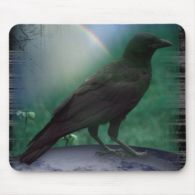 MOUSEPAD O CORVO SABE A TERRA (Frente)