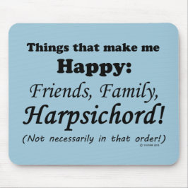 Mousepad O cravo me deixa feliz