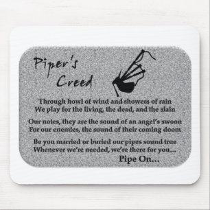 Mousepad O credo do gaiteiro (pedra)