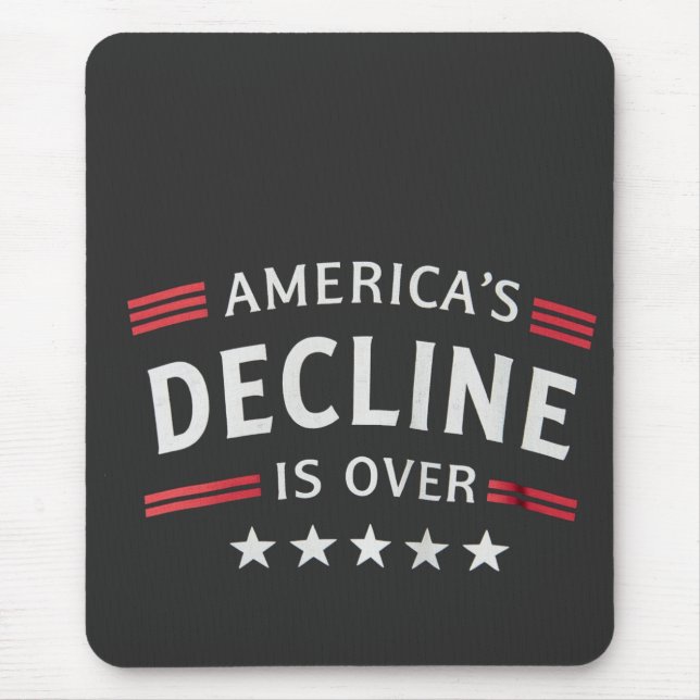 Mousepad O declínio da América é mais do que o Ouro (Frente)