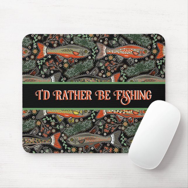 Mousepad O Decor Rustic Office I'Preferencialmente Estaria  (Com mouse)
