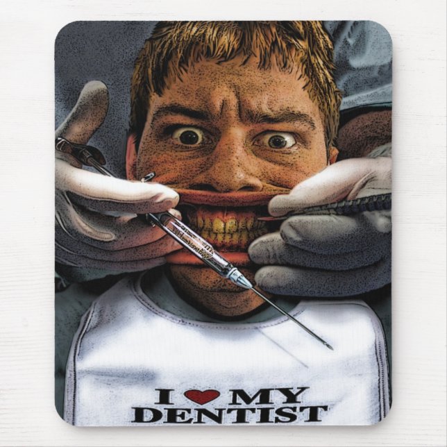 Mousepad O dentista (Frente)
