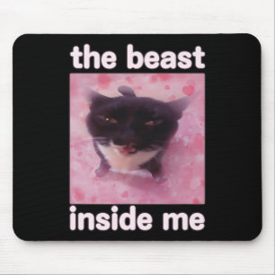 Mousepad O Dentro da Besta Me Engraçado Meme Gift Para Home