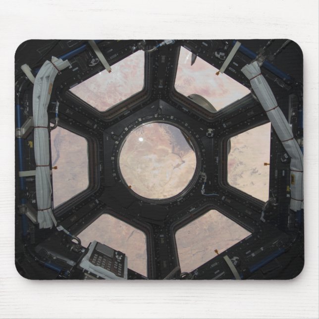 Mousepad O deserto do Sara visível através das janelas (Frente)