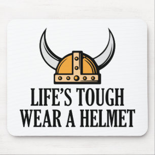 Mousepad O desgaste resistente da vida um capacete