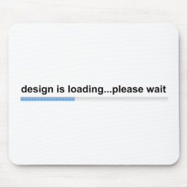 Mousepad o design está carregando