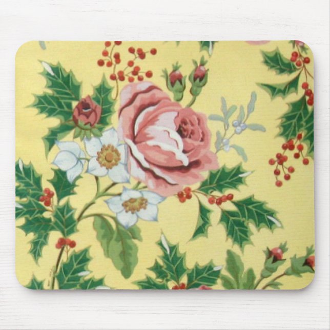 Mousepad O design floral da pancadinha (Frente)