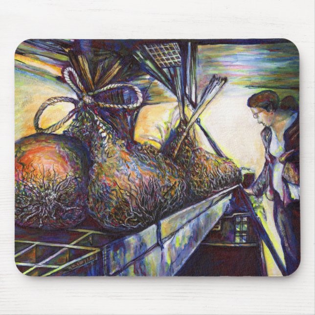 Mousepad O destino da vida ferida (Frente)