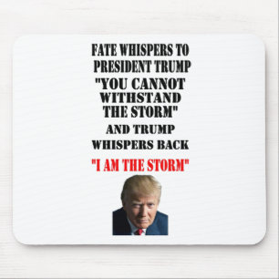 MOUSEPAD O DESTINO SUSSURRA AO PRESIDENTE TRUNFO