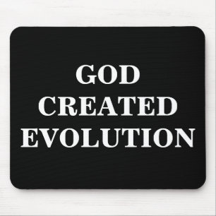 MOUSEPAD O DEUS CRIOU A EVOLUÇÃO