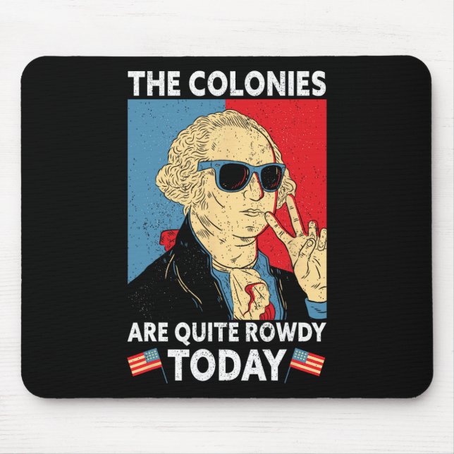 Mousepad O Dia Da Independência É Bastante Arruinado 4 De J (Frente)