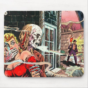 Mousepad O Dia das Bruxas assombrou a banda desenhada