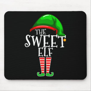 Mousepad O doce presente de natal de elfo que combina com o