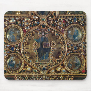Mousepad O d'Oro de Pala, detalhe de cristo na majestade