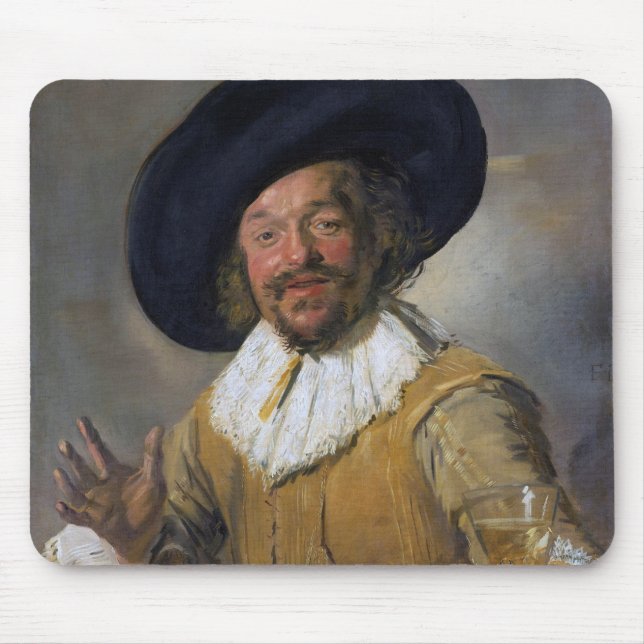 Mousepad O Drinker Feliz, Frans Hals, 1628-1630 (Frente)