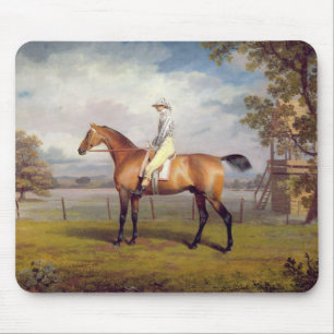 Mousepad O duque do disfarce de Hamilton com jóquei acima