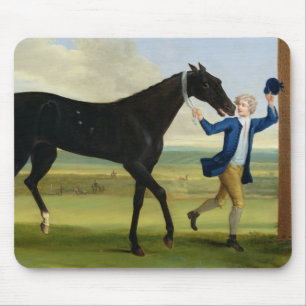 Mousepad O duque do preto "bonito" de Rutland, c.1720 (óle