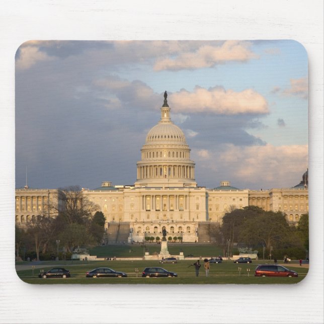 Mousepad O edifício do Capitólio dos Estados Unidos em (Frente)