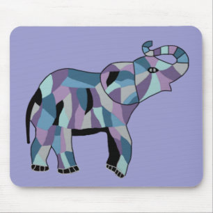 Mousepad O elefante afortunado