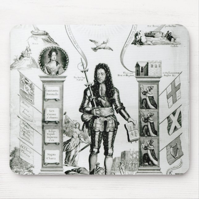 Mousepad O emblema de Inglaterra, em outubro de 1690 (Frente)