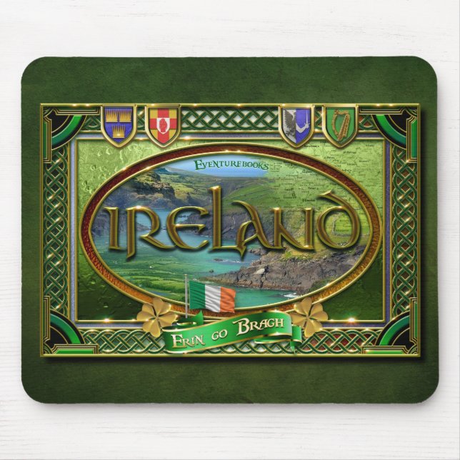 Mousepad O Emerald Isle (Frente)